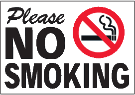 No Smoking Sign